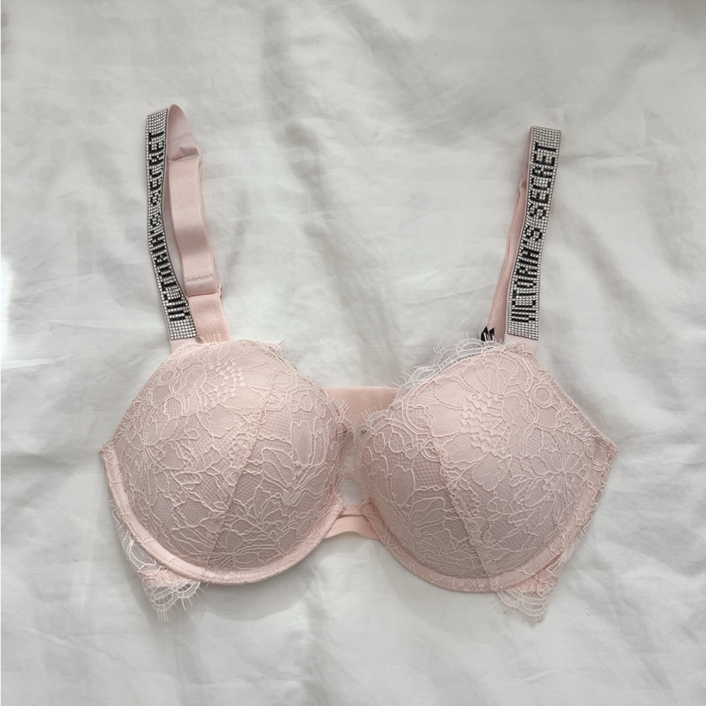 Victoria's Secret Very Sexy Push-Up Bra Pink Lace